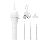 Nettoyeur D'oreille Élimination Cérumen,Nettoyeur Auriculaire Électrique Réutilisable Avec Lumière - Outil de Soins Personnels pour Oreilles Irritées, Sensation d'Obstruction et Voyage