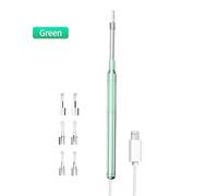 Nettoyeur D'oreille Intelligent Kanoscope,Outil De Suppression D'avertissement Avec Caméra,Endoscope 1080p,Kit Pour Iphone - Type Green
