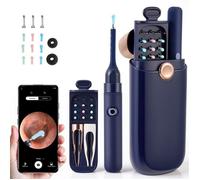 Nettoyeur d'oreilles avec caméra HD 8 MP flexible cure-oreilles et pinces de rechange