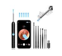 Nettoyeur d'oreilles - Kit de nettoyage d'oreilles - Miroir éthique avec éclairage LED - Outil d'extraction du cérumen