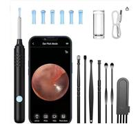 Nettoyeur d'oreilles WiFi avec caméra haute résolution gyroscope pour nettoyage auditif à domicile