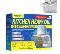 Nettoyeur effervescent multifonctionnel en spray 12 pièces/boîte, nettoyant intensif multifonctionnel effervescent, nettoyant tout-en-un, élimination puissante des taches d'huile pour la cuisine