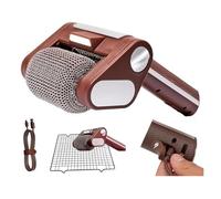 Nettoyeur électrique sans Fil pour Barbecue, Brosse rotative sans Poils à 350 TR/Min avec éclairage LED, Rouleau Amovible en Acier Inoxydable, Rechargeable pour Barbecue extérieur