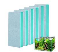 Nettoyeur En Verre Du Réservoir De Poisson - Kit De Gratte- D'algues D'aquarium De 6 Pièces, Pinceau À Épurateur En Verre Magnétique | Ensemble D'outils De Polissage D'élimination Des Taches, Pour