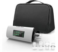 Nettoyeur Et Désinfectant CPAP Portable, Stérilisateur À Ventilateur À Ozone À 3 Modes Avec Affichage LED, For La Désinfection Quotidienne Des Accessoires De Tuyau De Masque De Machine CPAP