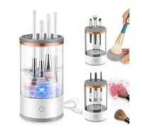 Nettoyeur et séchoir de pinceaux de maquillage électrique rechargeable par USB, pour tous types de pinceaux