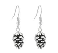Nettoyeur Fil Colle Bijoux Women Girls Wilderness Outdoors .925 Sterling Silver Camping Dangle Tree Earrings Trousse Taille Baguier Bijoux (B, One Size)