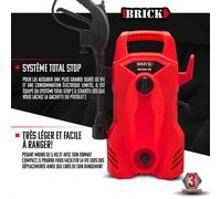 Nettoyeur haute pression 1400W - 105 bars - Brick