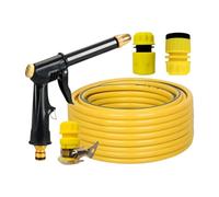 Nettoyeur haute pression à eau, avec buses réglables à essai de fuite pour nettoyage en profondeur, pour voiture et nettoyage domestique - pour sols, fenêtres, gouttières, cours, jardins,