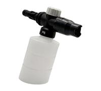 Nettoyeur haute pression Buse de mousse de neige pour voiture - Poignée ergonomique - Accessoires de distribution de brumisation - Pulvérisateur de nettoyage extérieur