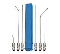 Nettoyeur Haute Pression Buse Kit,6 Pièces à Raccord Rapide en Acier Inoxydable,Pièces pour Nettoyeur Haute Pression | pour Toit, gouttières, descentes, Sol, sous-Sol,