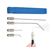 Nettoyeur Haute Pression Buses - Kit de 4 raccords pour nettoyage puissant | Buses pour Nettoyeur de Terrasse - pour le nettoyage des allées, jardins, arrière-cours, trottoirs, terrasses et surfaces e