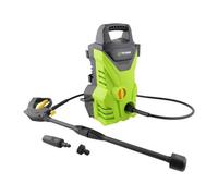Nettoyeur haute pression FIELDMANN FDW 201402-E 1400 W 105 bar 396 L/h vert avec accents gris foncé