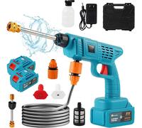 Nettoyeur haute pression, fonctionnement sans fil, haute performance, Avec 2XBattery