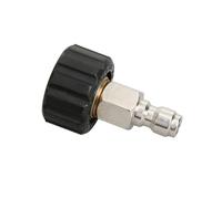 Nettoyeur haute pression M22 à 1/4 pouces, adaptateur de connexion rapide, convertisseur pour une fixation rapide et facile des outils, lavage efficace, connecteur à dégagement rapide