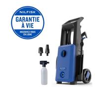 Nilfisk Classic Nettoyeur Haute Pression 120 Bar - Facile à Utiliser pour Terrasses, Voitures et Nettoyage Extérieur (1600 W)