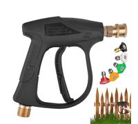 Nettoyeur Haute Pression Portable - Outil De Pulvérisation Rapide avec Poignée, Système De Connexion Rapide pour Lave-Linge Compact, d'eau Puissant, Performance De Rinçage | Idéal pour Le