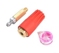 Nettoyeur haute pression pour buse de pulvérisation turbo 5100 PSI Design rotatif pour des résultats de nettoyage améliorés