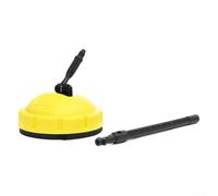 Nettoyeur haute pression pour surface - Diamètre du disque : 20 cm - Convient pour Karcher K1-K7 Series - Plastique technique léger jaune pour patios et terrasses (A)