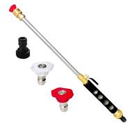 Nettoyeur haute pression pour tuyau d'arrosage, nettoyeur haute pression pour tuyau d'arrosage | Transforme le en un nettoyeur haute pression | Lavage électrique avec 2 bus