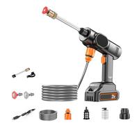 Nettoyeur Haute Pression pour Voiture - Machine à Laver | Nettoyeur Haute Pression Portable sans Fil 21 V avec pour allée, terrasse, Voiture, Nettoyage de la Maison
