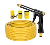 Nettoyeur haute pression - Pulvérisateur de nettoyage en profondeur, taille portable avec buse réglable, polymère de qualité industrielle, sortie de flux puissante, machine de lavage de voiture pour g