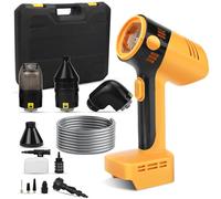 Nettoyeur haute pression sans fil 4 en 1 et gonfleur de pneu, aspirateur et souffleur d'air pour batterie Makita 18 V, moteur sans balais de 200 W, 23 000 tr/min, outils électriques multifonctions