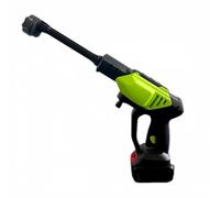 Nettoyeur Haute Pression sans Fil avec Auto-amorçage et Filtre Ponderé - Inclut Lance à Mousse et Buse 6-en-1 pour Voiture, Terrasse et Jardin.