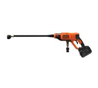 Nettoyeur haute pression à Batterie 18V 2Ah BLACK & DECKER 24 bar 350 PSI Chargeur inclus