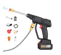 Nettoyeur Haute Pression sans Fil,Buse Réglable pour Arrosage Polyvalent | Portable pour Voiture | pour Voiture Allée Jardin Terrasse Patio Pelouse Fenêtre Maison