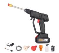 Nettoyeur Haute Pression sans Fil,Buse Réglable pour Arrosage Polyvalent - Portable pour Voiture | pour terrasse, allée, Jardin, pelouse, fenêtres, Voiture, Maison