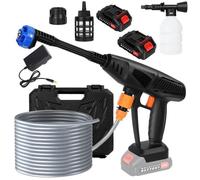 Nettoyeur haute pression sans fil - FLASIDU - Plastique - 6 en 1 - 3300 r/min - 3.5Mpa - 200W - 24V 1500mAh - 45*17cm