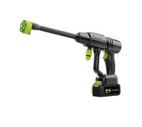 Nettoyeur Haute Pression sans Fil,Nettoyeur Haute Pression À Batterie, 6-en-1 Multi-Usage Buse,Tuyau 5m,Pistolet Haute Pression 21v - 11.5 Bars, pour Le Nettoyage Et Arrosage (48HV)