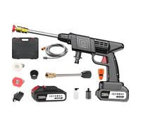 Nettoyeur Haute Pression sans Fil - Nettoyeur Puissant sans Fil - Outil De Nettoyage avec Réglable Et Accessoires pour Jardin Pelouse Arrosage Extérieur Maison Cour