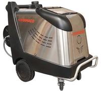 Nettoyeur haute pression triphasé eau chaude FP 15 200 HW PREMIUME avec enrouleur - Capot inox - DIMACO - FP15200HWPREMIUME