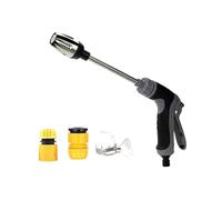 Nettoyeur haute pression Waterblitz rotatif à 360°, buse haute pression, avec longue tige et 3 joints en plastique, différents effets de pulvérisation, équipé de joints métalliques, pour tous les