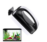 Nettoyeur Magnétique D'aquarium, Brosse de Nettoyage pour Vitre de Bac à Poissons avec Raclette, Raclette À Algues Réglable, Outil Ergonomique pour Aquaterrariums
