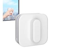 Nettoyeur magnétique de vitres de voiture - Outil de nettoyage de vitres double face avec aimant - Nettoyeur de vitres de voiture - Outil de nettoyage magnétique pour fenêtre de véhicule intérieur et