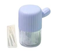 Nettoyeur manuel pour lentilles de contact de voyage - Économie d'énergie - Usage domestique - Bleu