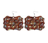Nettoyeur Moule Boîte Bijoux Earrings Acrylic Ornament Outil Taille Artisanat compatible with Machine Taille Bijoux (Brown, One Size)