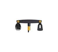 Fiskars Nettoyeur pour gouttières QuikFit 1001414 – Largeur 45 mm – Outil 2 en 1