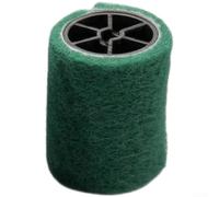 Nettoyeur pour gril Électrique Rechargeable Tête Rotative Acier Inoxydable - Brosse Triangulaire 3 pour en 1 Pour Résidus Tenaces Accessoires Barbecue(Scrubbing pad)