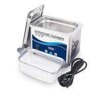 Nettoyeur sonique, 800 Ml 80 W Nettoyeur À Ultrasons En Acier Inoxydable À Laver Bain Machine Lunettes Bijoux Montre Prothèse Mini Ultrasons Vague De Nettoyage Réservoir