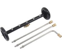 Nettoyeur sous pression - Nettoyeur sous pression 4000psi 2 en 1 sous le robinet de la voiture avec 3 extensions pour balcon Courtyard 5 litres