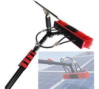 Nettoyeur télescopique pour vitres - 9 m - Brosse Hydrocleaner pour terrasse, cour, mur, PVC, toit, caravane et voiture - Outil de nettoyage multifonction