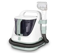 Nettoyeur Textile à main TWT77 H.Koenig, Réservoirs à eau propre et sale amovibles, Tous types de textiles : Matelas/Tapis/Canapés, Aspiration puissante, 650 W, Blanc et Vert