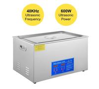 Nettoyeur ultrasonique, 220V/40Khz, pour bijoux et lunettes, écran LED, 1.26L by SIHAO