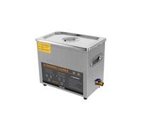 Nettoyeur Ultrasonique Nettoyage à Ultrasons 6L - Bijoux Lunettes Disques Outils - 240V Température 0 à 80°C Chauffage & Minuterie Intégré [Panier en Filet INCLUS]