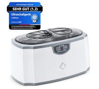 Nettoyeur Ultrasons 45kHz, 30W, Bac 420ML - Recommandé par TESTSIEGER 2025 (Allemagne) - Pour Lunettes, Bijoux, Prothèses Dentaires, Montres, Rasoirs