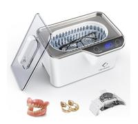 Nettoyeur Ultrasons 48000Hz, LifeBasis 600ML Ultrasonic Cleaner Nettoyeur Lunettes Ultrasons avec Fonction Dégazage et 5 Réglages de Temps pour Bijoux, Dentier, Montres